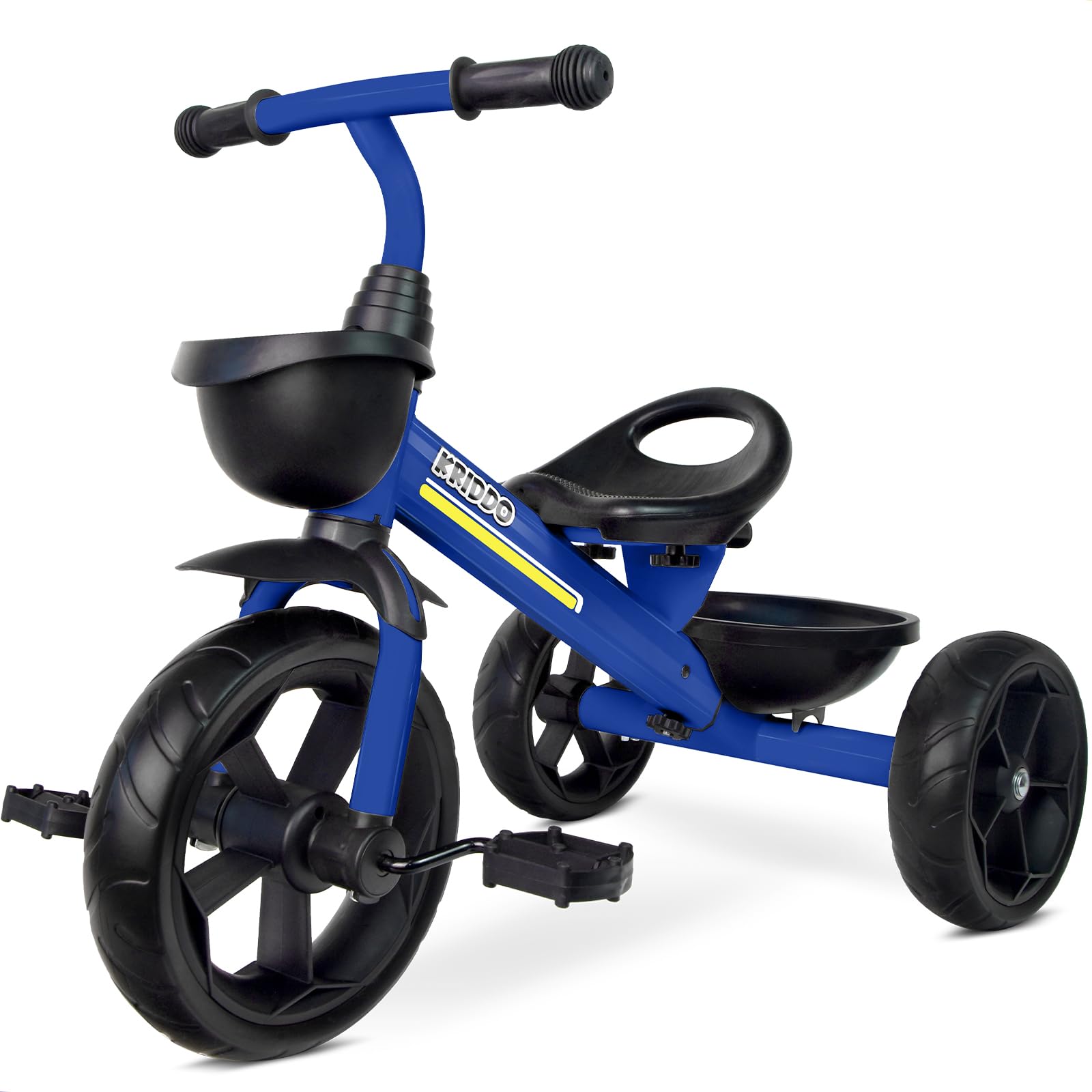 KRIDDO Tricycles Age 24 Month to 4 Years, Toddler Kids Trike for 2.5 to 5 Year Old, Gift for 2-4 Year Olds , Green