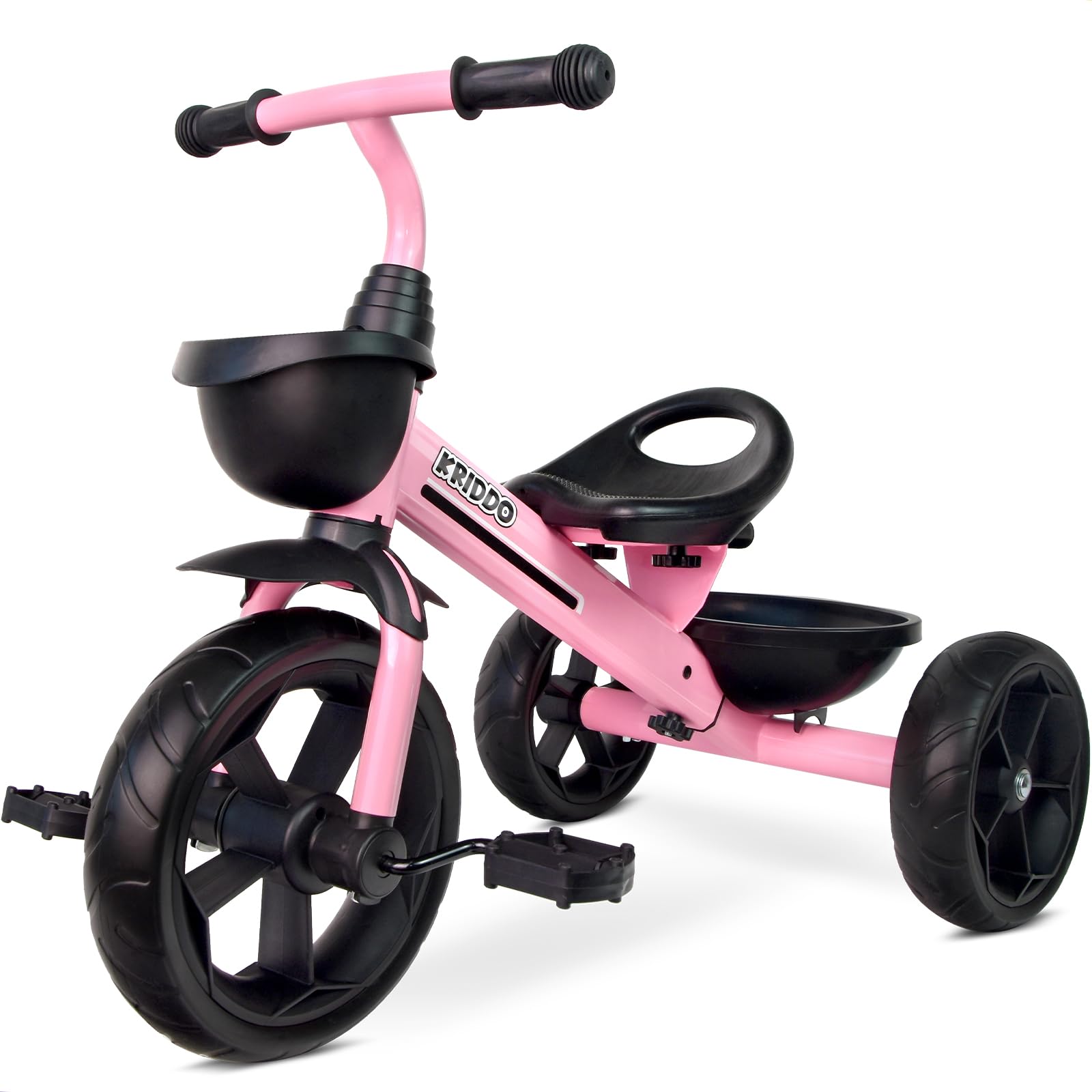 KRIDDO Tricycles Age 24 Month to 4 Years, Toddler Kids Trike for 2.5 to 5 Year Old, Gift for 2-4 Year Olds , Green