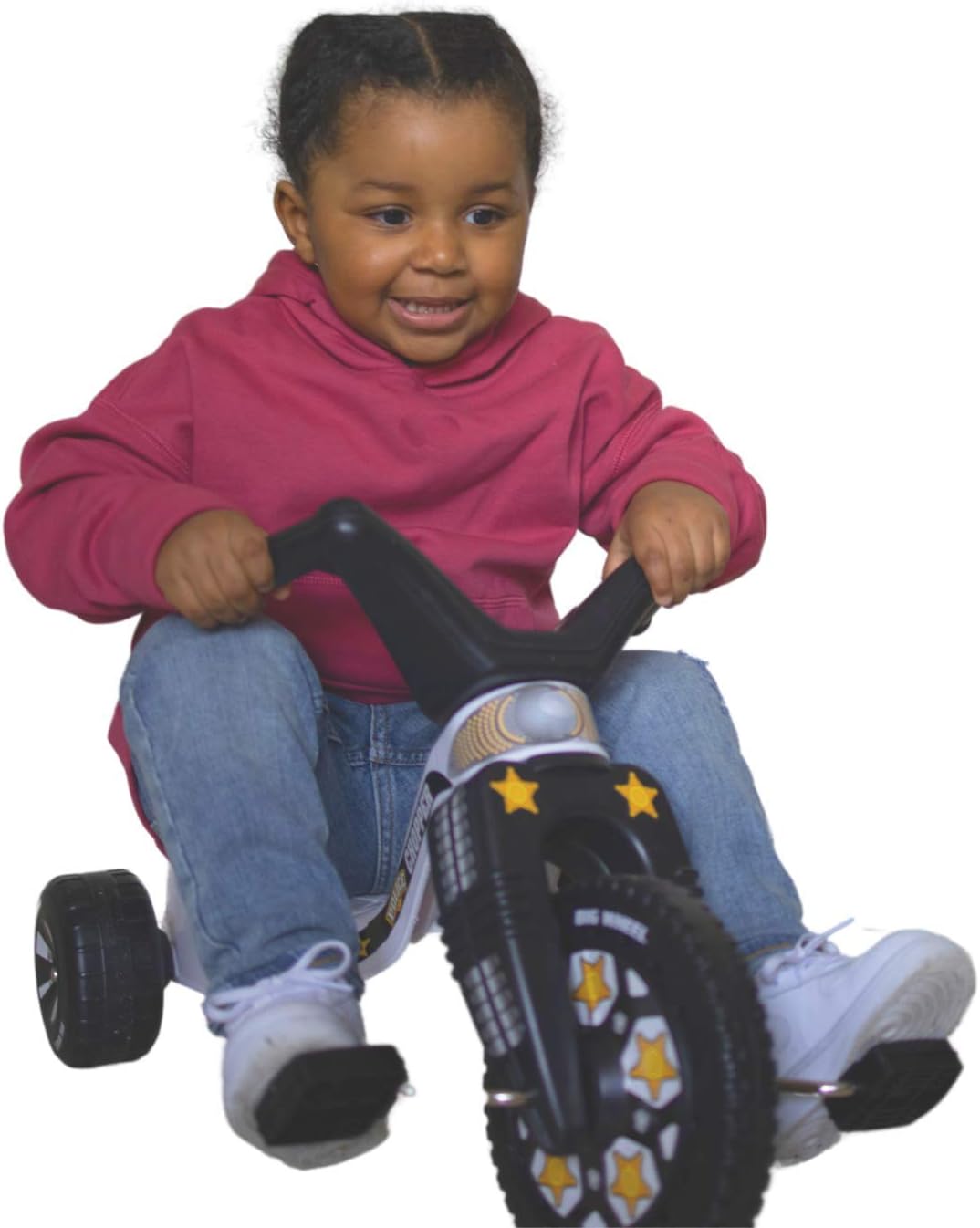 The Original Big Wheel Police Edition Junior Trike for Boys and Girls - Big Toy Tricycle for Toddlers - Cruiser Ride-on Toy 8.5 Inch Durable Wheel Indoor/Outdoor Toys
