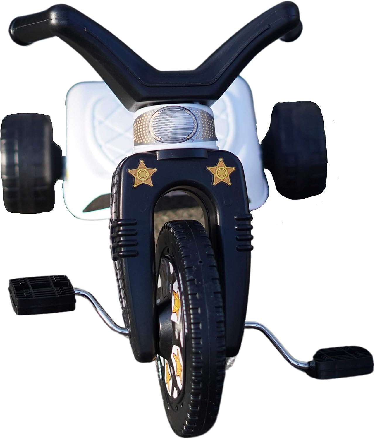 The Original Big Wheel Police Edition Junior Trike for Boys and Girls - Big Toy Tricycle for Toddlers - Cruiser Ride-on Toy 8.5 Inch Durable Wheel Indoor/Outdoor Toys