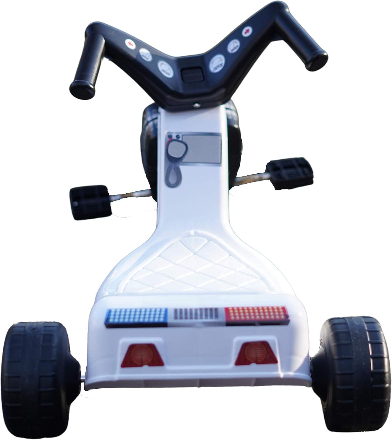 The Original Big Wheel Police Edition Junior Trike for Boys and Girls - Big Toy Tricycle for Toddlers - Cruiser Ride-on Toy 8.5 Inch Durable Wheel Indoor/Outdoor Toys