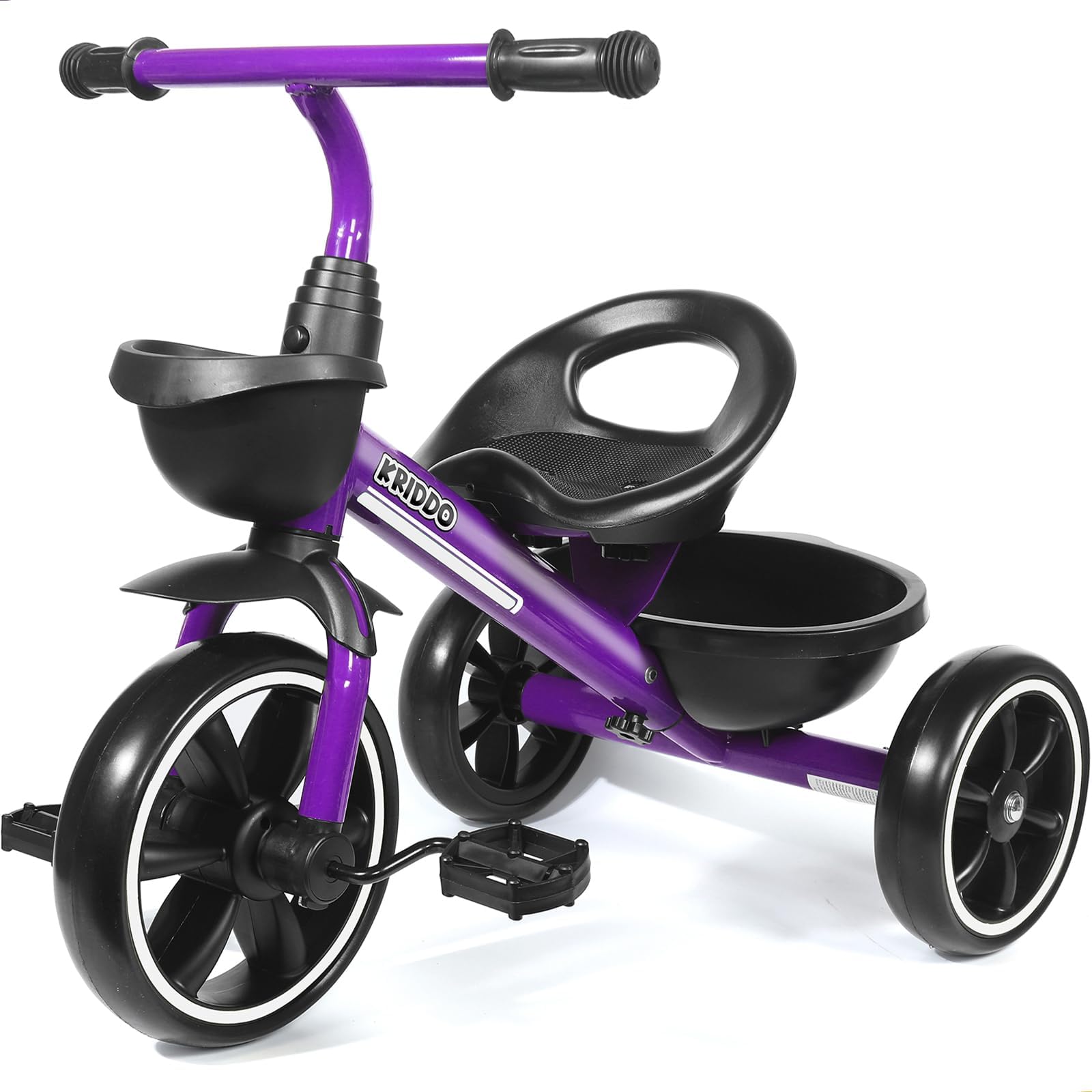 KRIDDO Tricycles Age 24 Month to 4 Years, Toddler Kids Trike for 2.5 to 5 Year Old, Gift for 2-4 Year Olds , Green