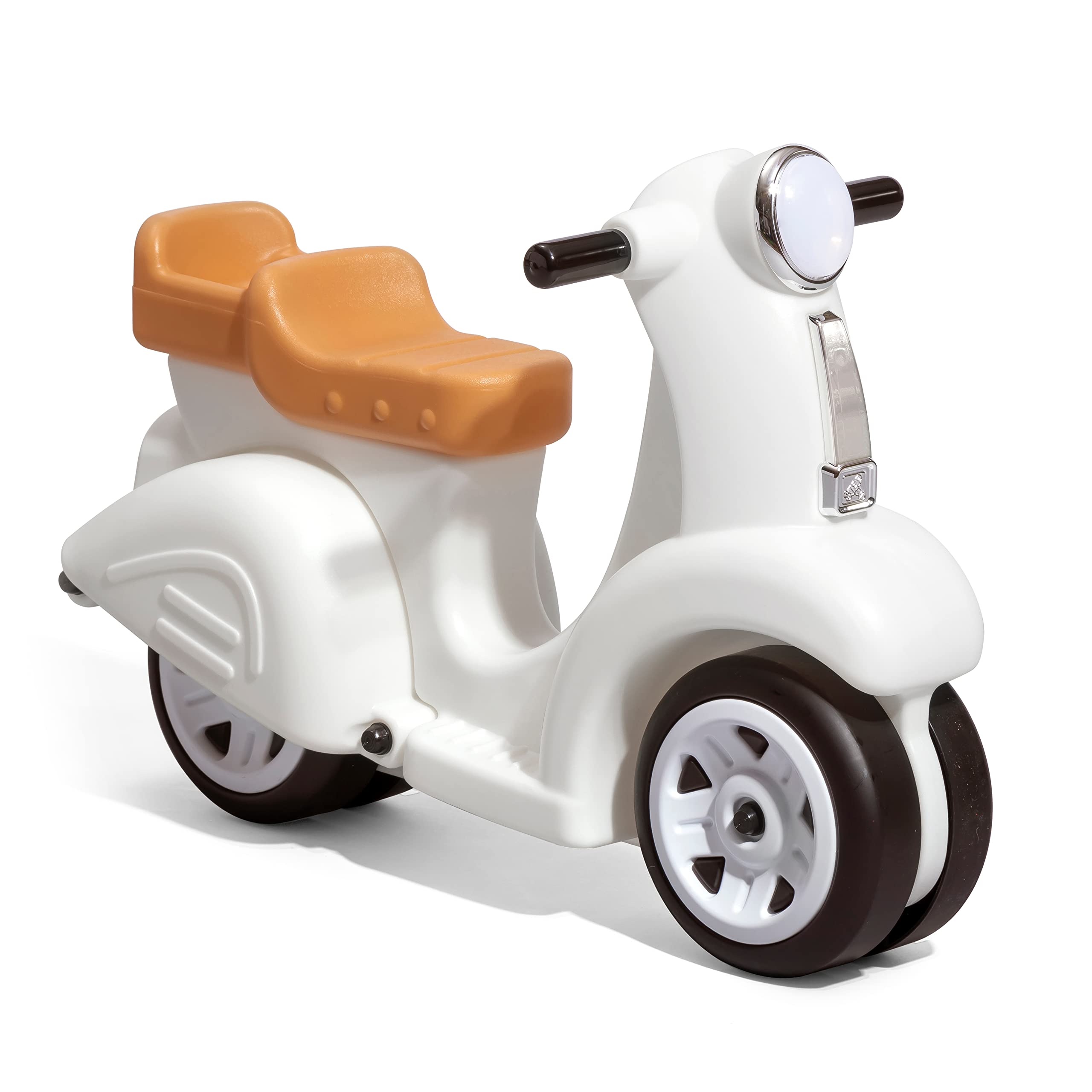 Step2 Ride Along Scooter Kids Push Car, Foot Powered Ride On Toy, Practice Balance with 4 Wheels, Made of Durable Plastic, Max Weight 40 lbs., For Toddlers 1.5-4 Years Old, Rose Pink